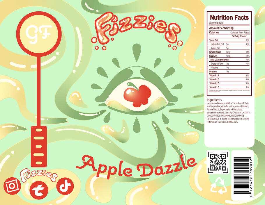 Drink label Design 1