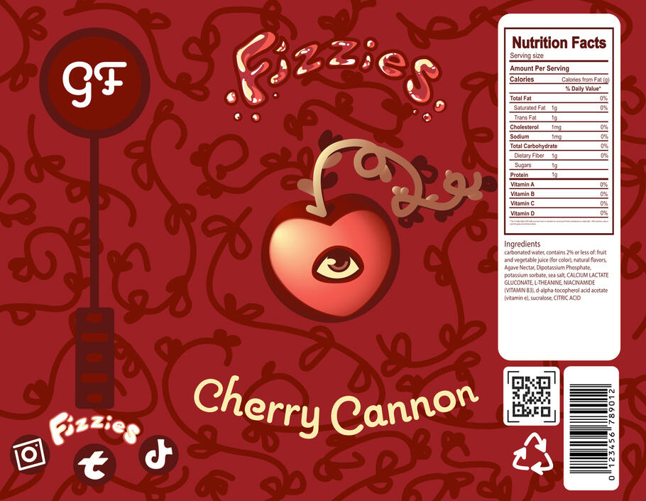 Drink label Design 4